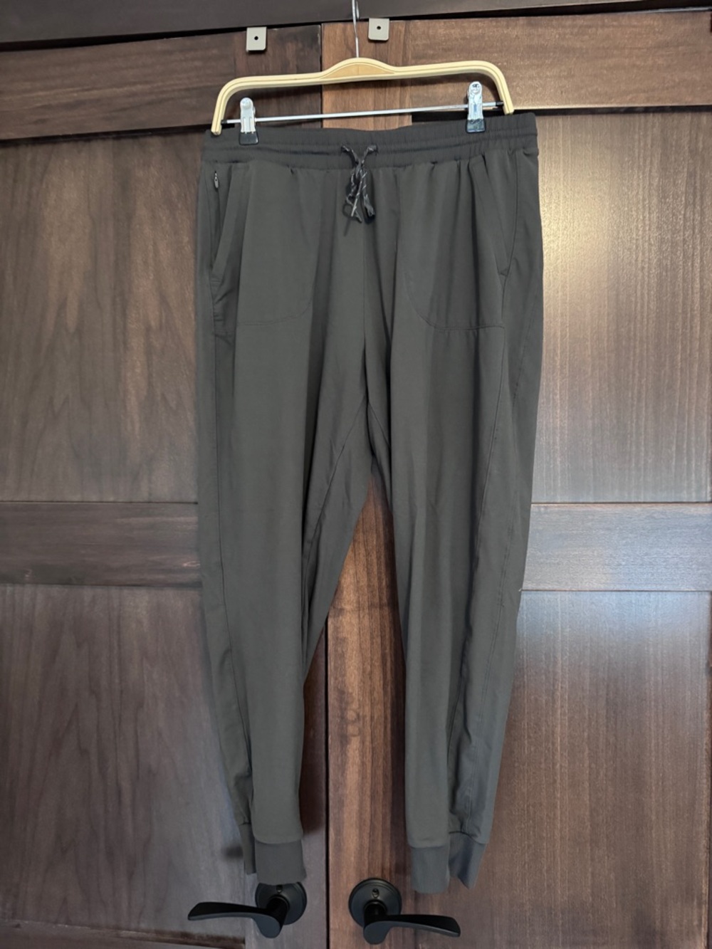 Zella Gray Jogger Pants with Drawstring